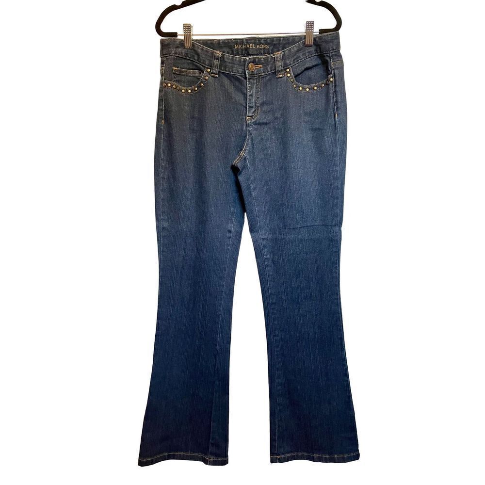 🔴 Michael Kors flare leg jeans size 8